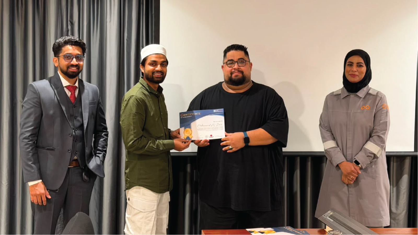 Practical training and applied knowledge
